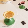 FairyLand™ Adjustable Elevated Cat Bowl – Ergonomic Tilted Raised Food & Water Dish, Flower Design, Anti-Vomit Feeding - 2 of 4