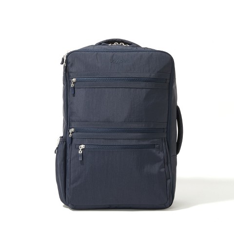 Baggallini Modern Convertible Expandable Travel Duffle Backpack - French Navy
