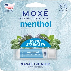 MOXĒ Menthol Nasal Inhaler 3-Pack – Pure Menthol & Essential Oil Scent ...