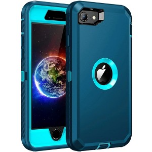 Entronix Case Compatible with iPhone 8/7/SE - Triple-Layer Heavy Duty Protection - 1 of 4