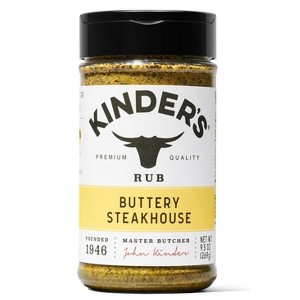 Kinder's Buttery Steakhouse Seasoning, 9.5 Ounce (Bulk Size) - 1 of 3