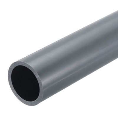 Unique Bargains PVC Water Plumb DIY Crafts High Impact Rigid Round Pipes 8" Length