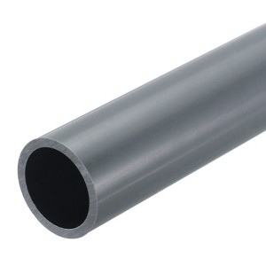 Unique Bargains PVC Water Plumb DIY Crafts High Impact Rigid Round Pipes 8" Length - 1 of 4