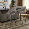 Inspire Q 29" Set of 2 Ragan Metal Swivel Barstools - 2 of 4