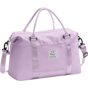 Large Sport Gym Tote for Women, Waterproof Carry On Overnight Bag with Wet Pocket, Airplane Travel Ready - 1 of 4