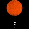 Men's Design By Humans Minimal Solar System By geekchictees T-Shirt - 2 of 4
