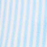 white/blue awning stripe
