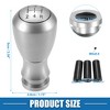 Unique Bargains Car Truck 5 Speed Gear Shift Knob Universal 3.54" - 4 of 4