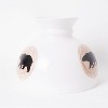 Aladdin Oil Lamp Shade - Student Design Glass Lampshade with 10 Inch Base Fitter - 4 of 4