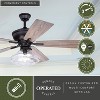 VAXCEL Huntley 52-in. Farmhouse Indoor Ceiling Fan with Schoolhouse LED Light Kit and Remote - 2 of 4