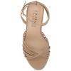 Journee Women's Vanita Medium and Wide Width Dress Sandals - 4 of 4