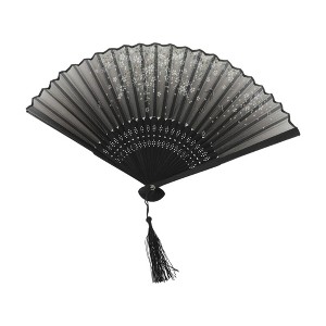 Unique Bargains Ancient Style Folding Fan 1 Pc - 1 of 4