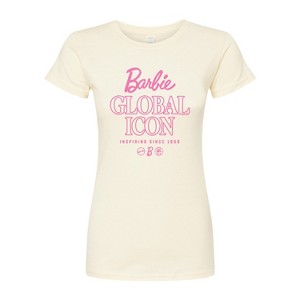 Women's - Barbie - Global Icon Fitted Graphic T-Shirt - 1 of 2
