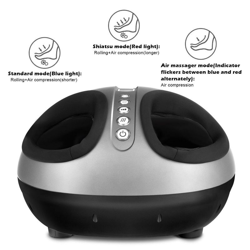 Costway Foot Massager Machine with Heat , Foot Therapy Spa for Home, Office, 5 of 11