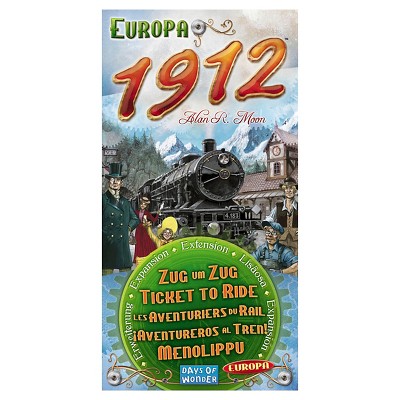 Ticket to Ride Europa 1912 Game Expansion Pack