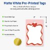 Avery Tags, 2" x 3", Gold-Pink Bow, Matte, 80total - 2 of 4