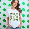 Simply Sage Market Women's Coquette Horseshoe Chart Short Sleeve Graphic Tee - 2 of 4