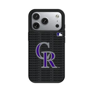 MLB National League Teams Text Backdrop MagSafe Compatible Cell Phone Case for Apple iPhone 17 Series - 1 of 4