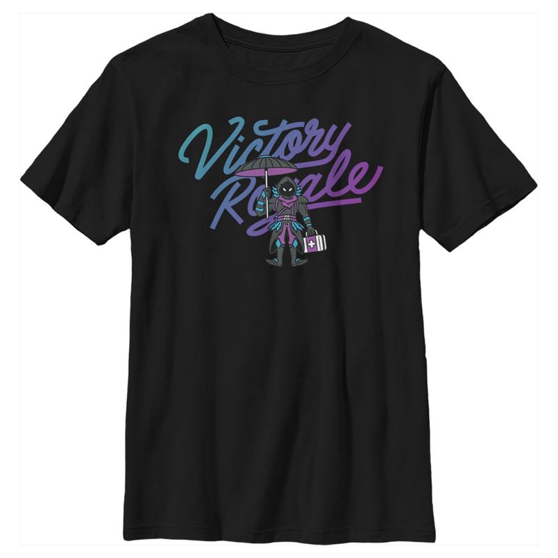 Boy's Fortnite Raven Victory Royale T-Shirt, 1 of 6