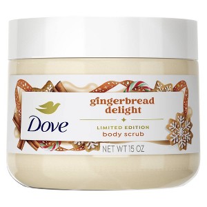 Dove Beauty Limited Edition Holiday Treat Body Scrub - Gingerbread Delight - 15oz - 1 of 4