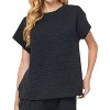 Women's Vail Quilted Short Sleeve Top - SEE AND BE SEEN - 4 of 4