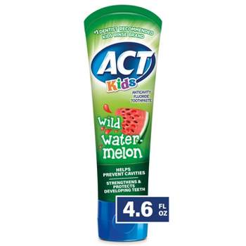 ACT Kids' Wild Toothpaste - Watermelon - 4.6oz