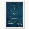 Wynwood Studio 15"x21" Airplane 1942 Wall Art White Frame: Mixed Media, Vertical Orientation, Wood Composite Frame - 3 of 3