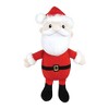Hudson Baby Unisex Baby Plush Blanket with Toy, Rudolph And Santa, One Size - 4 of 4