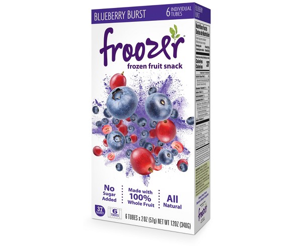 Froozer Blueberry Burst Frozen Fruit Snack - 12oz