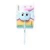 Yoobi Novelty Pom Pom Pen Baby Blue Monster - 3 of 4
