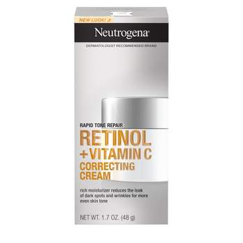 Neutrogena Rapid Tone Repair Retinol + Vitamin C Face and Neck Cream - 1.7oz