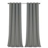 GoodGram 2 Pack Hotel Thermal Grommet 100% Blackout Window Curtain Panels - 2 of 2