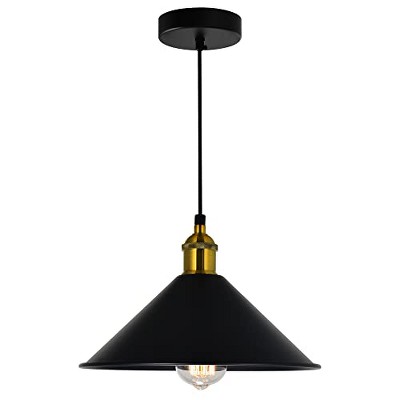CWI Lighting Brave 1 Light Black Mini Pendant