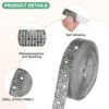 Unique Bargains Rhinestone Self-Adhesive DIY Crafts Crystal Ribbon 1 Pc - 2 of 4