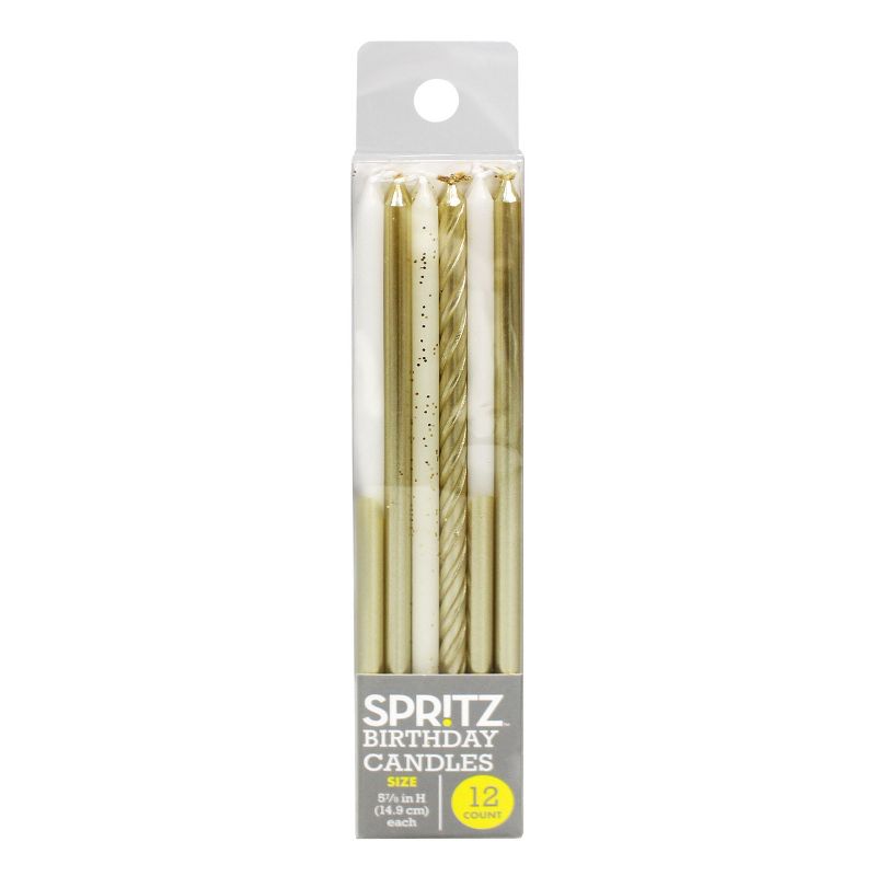 12ct Long Candle Gold - Spritz&#8482;, 1 of 4