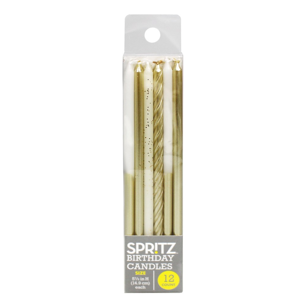 12ct Long Candle  - Spritz&amp;#8482;