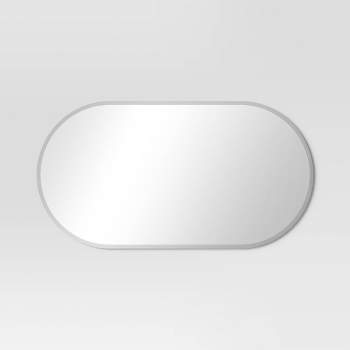 16" x 30" Pill Shape Frameless Mirror - Threshold™