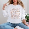 Simply Sage Market Coquette Pumpkin And Leaves Outline Garment Dyed Long Sleeve - 2 of 4