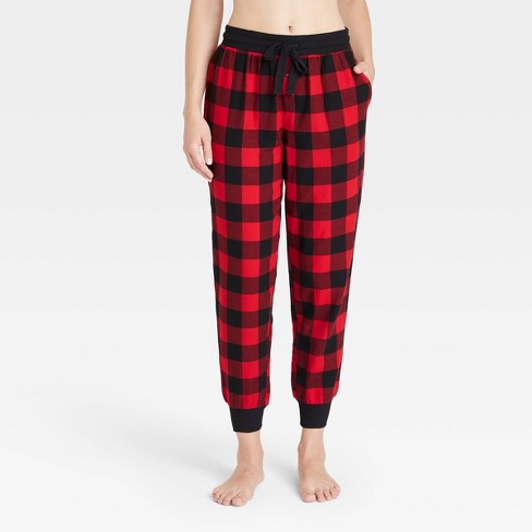 flannel jogger pajama pants