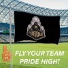 NCAA Purdue University Flag with Grommets, 3'x5' Purdue Boilermakers Outdoor College Flags & Banners for Garden Patio Indoor Wall Décor - 4 of 4