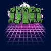 Boy's Minecraft Creeper Holographic Grid Floor T-Shirt - 2 of 3