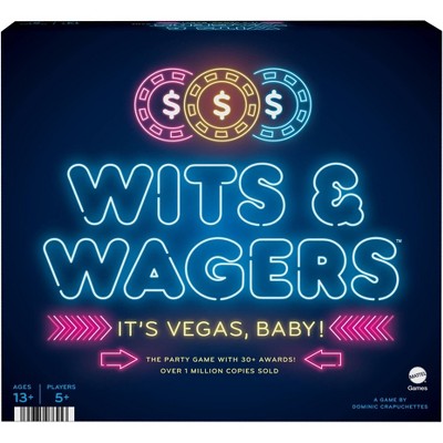 Wits & Wagers Vegas Board Game