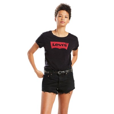 Levi's Women's The Perfect Tee Core Batwing Logo T-Shirt