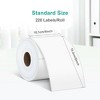 FLEXYVA Genuine 4x6 Direct Thermal Shipping Label 220 Labels/1 Roll, for FLEXYVA PL70E Shipping Label Printer, Strong Adhesive, Commercial Grade - 2 of 4