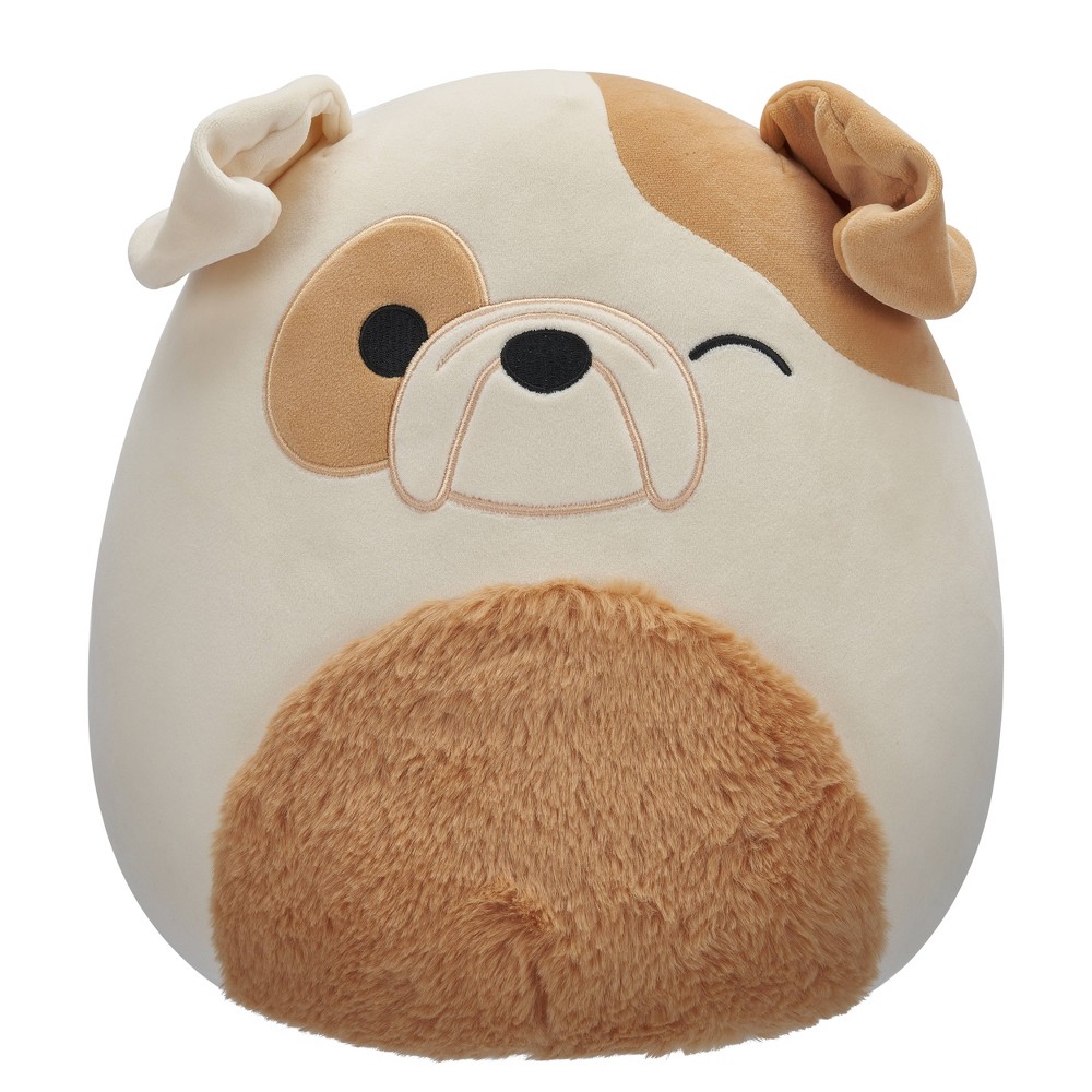 Squishmallows 12" Bulldog Medium Plush