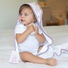 The Peanutshell Pink Unicorn Rainbow 3pk Hooded Baby Bath Towel and 20pk Washcloth Set for Girls , 23-Pieces - 2 of 4