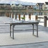 NicBex Outdoor Dining Table Modern Patio Slat-Top Acacia Wood Butterfly Table for Garden,Backyard - 2 of 4