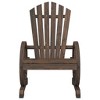 vidaXL Patio Adirondack Chair Solid Wood Fir - 4 of 4
