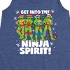Girls' - Teenage Mutant Ninja Turtles - Get Into The Ninja Spirit Graphic Sleeveless Aline Dress - 2 of 4