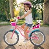 Costway 14/18 Inches Kids Bicycle with Training Wheels & Basket for Boys & Girls - 3 of 4
